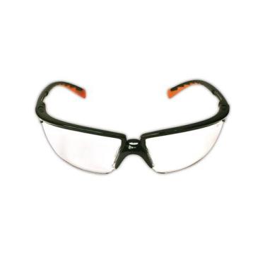 Imagem de 3M 10078371620872 Privo Protective Eyewear with Black Frame and Clear Anti-Fog Lens, Black