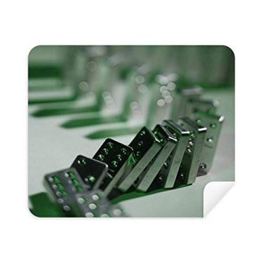 Imagem de Gambling Mahjong Dono Pano de limpeza de fotos, 2 peças, tecido de camurça