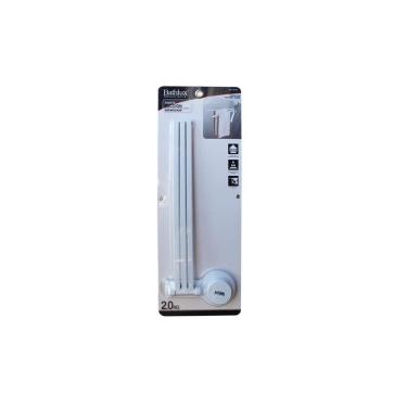 Imagem de Porta Toalha Tripla Com Ventosa Bathlux