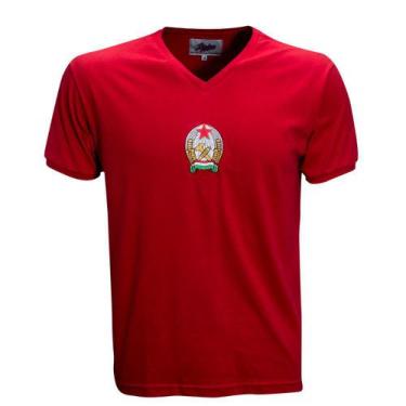 Imagem de Camisa Hungria 1954 Liga Retrô  Vermelha P