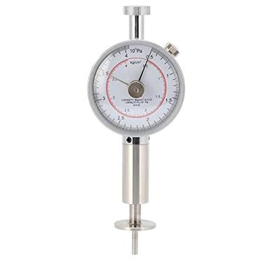 Imagem de Testador de dureza de frutas, penetrômetro de frutas de ferro portátil de alta precisão com ponteiro duplo com sonda para peras para maçãs para uvas