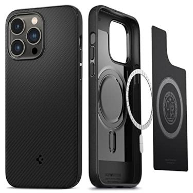 Imagem de Spigen Capa Mag Armor Compativel com Apple iPhone 14 Pro Max Case (2022) - Matte Black