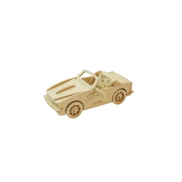 Quebra-cabeça Edulig Puzzle 3D Carro - 116 peças e conexões - 6