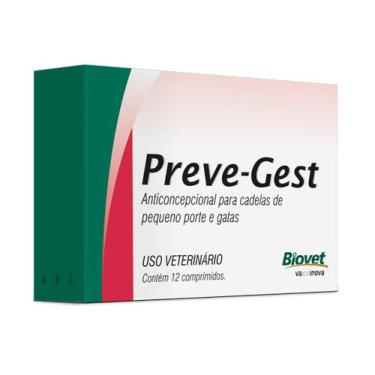 Imagem de Anticoncepcional Preve-Gest- 5Mg- 12 Comprimidos - Biovet