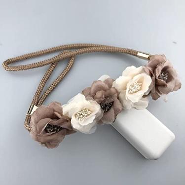 Imagem de Suportes de cortina Correia de cortina retrô simples florete de duas cores Correia de cortina chinesa, T3,4 pcs