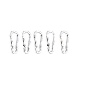 Imagem de Kit 5 Mosquetão Academia Reparo De Aparelhos Pilates 70 mm