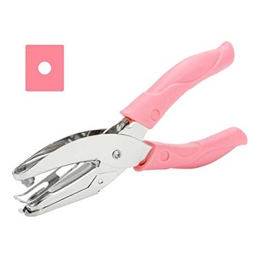 Imagem de LUGU Handheld One-Hole Punch Perfu dor Pe o de 8 Folhas dade pa Caderno de Fichário Cartões de papel comemo tivo Sc pbook