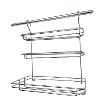 Imagem de PORTA ROLOS TRIPLO SERRILHADO 3001 INOX