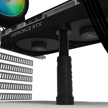 Imagem de ARTBOX3D Suporte Vertical De Placa De Video 8cm-12cm Diversas Cores (Preto)