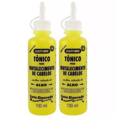 Imagem de Kit C/02 Tônico Gota Dourada Fortalec. Antiqueda Alho 100ml