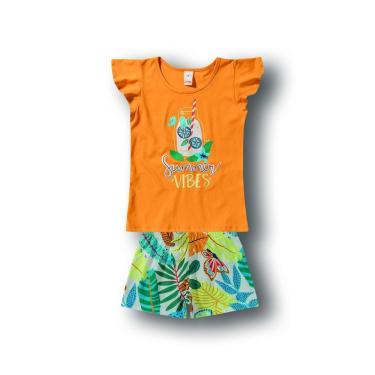 Imagem de Conjunto Infantil Summer Amarelo - Marisol Play