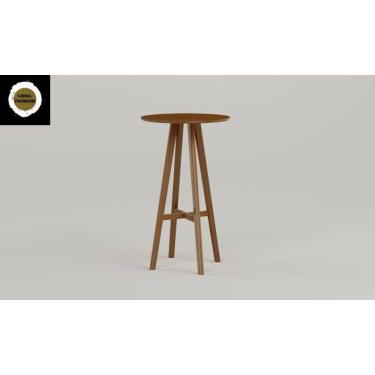 Imagem de Mesa Bistro Alta Bar Madeira Sila 0.60