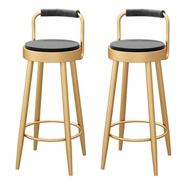 Imagem de Cadeiras de sala de jantar cadeiras de sala de jantar tamboretes de bar com encosto con...