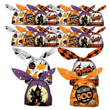 Imagem de ifundom 200 Pçs Sacos De Presente De Doces Saco De Armazenamento Organizador Sacos De Embalagem De Biscoito Sacos De Embrulho De Plástico Bolsas De Biscoito Sacos De Armazenamento De