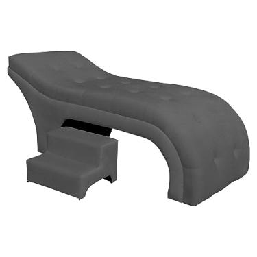 Imagem de Maca Botonê Para Estética Suede 60cm Salão Casa Recepção - Estopar