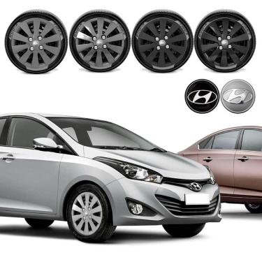 Imagem de Jogo calota Hyundai HB20 Hatch Sedan 2014 a 2019 Aro 14