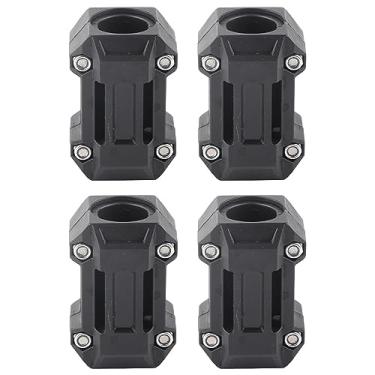 Imagem de Bloco de para-choque Suuonee, 2 pares de proteção de para-choque para motocicleta, decoração de proteção 22/25/28 mm, adequado para R1200GS R1150GS, preto