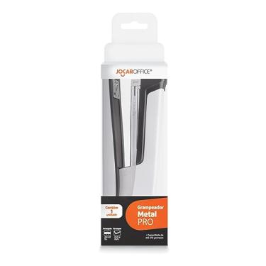 Imagem de GRAMPEADOR METAL PRO PRETO P/ 40 FOLHAS - CAIXA C/ 1 UND JOCAR OFFICE