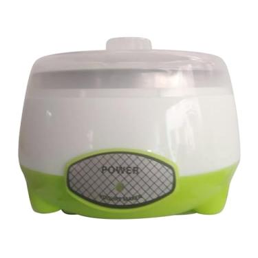 Imagem de ＫＬＫＣＭＳ Máquina automática de iogurte, 15w, fermentação de temperatura constante, presentes para mulheres e homens, eletrodomésticos elétricos de cozinha, Forro PP Verde
