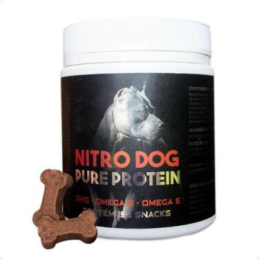 Imagem de Nitro Dog Pure Protein 150 Snacks Crescimento E Massa Muscular Para Cã