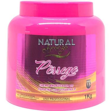 Imagem de Parafina Bronzeadora Pêssego 1kg - NATURAL BRONZE COSMÉTICOS