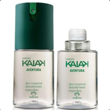Imagem de Kit Desodorante Antitranspirante Spray Corporal Natura Kaiak Aventura