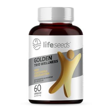 Imagem de GOLDEN TRIO WELLNESS – MSM 500mg + Curcumina (Cúrcuma) 130mg + Astaxantina 2mg – 60 Cáp...