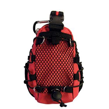 Imagem de Sun Company Bolsa de cinto GoGear – Pochete compacta conveniente para caminhadas e mochilão | Pochete para equipamentos e petiscos para cães (vermelho)