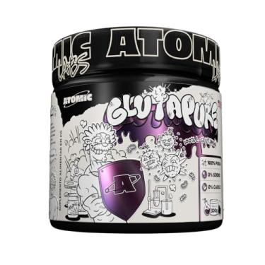 Imagem de Gluta Pure Atomic Labs - 300g de L-Glutamina pura para fortalecimento muscular e recuperação pós-treino