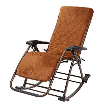 Imagem de JATIBOSH Cadeira relaxante de escritório para varanda, cadeiras de balanço, cadeira de jardim reclinável para uso ao ar livre, conforto | Espreguiçadeiras dobráveis ajustáveis reclináveis para