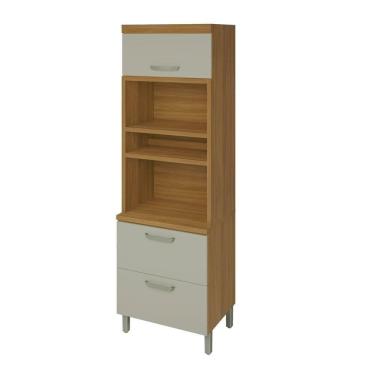 Imagem de Paneleiro Torre Quente 2 Portas 1 Gaveta Princesa Nesher Móveis