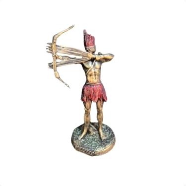 Imagem de Imagem Caboclo 7 Flechas (D) 27cm Resina - Umbanda