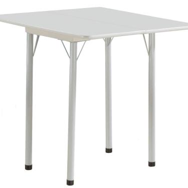 Imagem de Mesa para Sala de Jantar Nádia Fórmica Branco