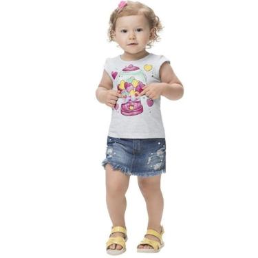 Imagem de Blusa Bebê Menina Verão, Corações- Kyly-Feminino