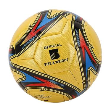 Imagem de Bola de Futebol Infantil, Bola de Futebol de Treinamento de Futebol Pu Tamanho 5 para Partidas de Jogos Crianças Adultos de 3 a 7 Anos