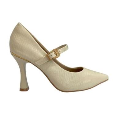 Imagem de Scarpin Ramarim 2418102 0001 Branco Feminino