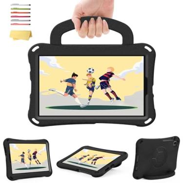 Imagem de UUCOVERS Capa infantil para Galaxy Tab A9 22.1 cm 2023 (SM-X110/X115/X117) e Galaxy Tab A7 Lite 22.1 cm 2021 (SM-T220/T225/T227) e Tab A 8.0 2019 (SM-T290/T2955) /T297 ) com capa de suporte de alça de