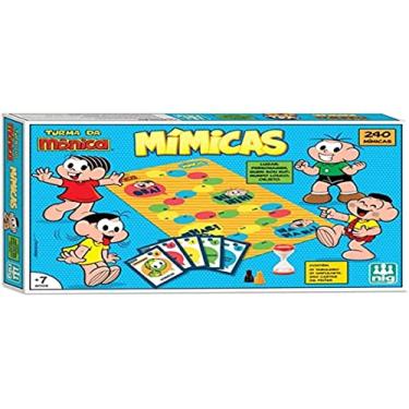 Imagem de Nig Brinquedos Jogo Mímicas Turma da Mônica