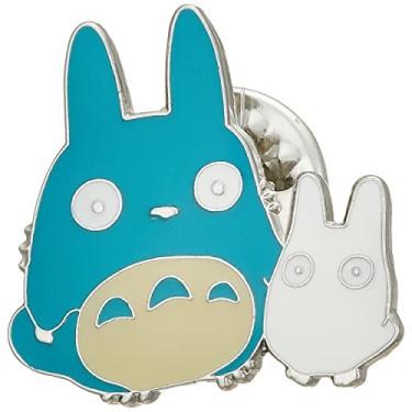 Imagem de Emblema de broche Studio Ghibli em My Neighbor Totoro & Small Totoro T-32, Cobre, Sem Pedra Preciosa