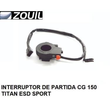 Imagem de Interruptor Partida Cg 150 Titan Esd / Sport Qualidade Zouil
