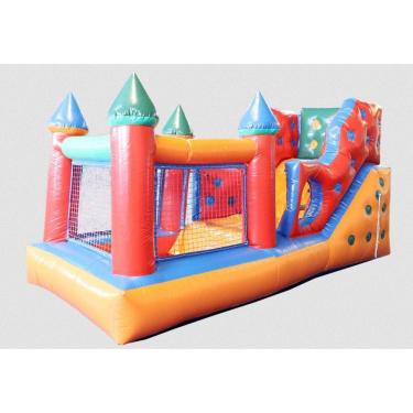 Imagem de Mini Tobogã  Inflável Com Piscina De Bolinhas