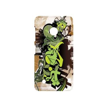 Imagem de Capa Adesivo Skin072 Verso Para Nokia Lumia 530 - KawaSkin