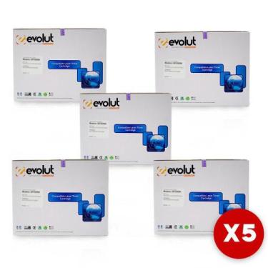 Imagem de Kit 5 Toner Compatível Tn880 Tn3472 Tn3512 Hl-6400dw L6402dw - Evolut