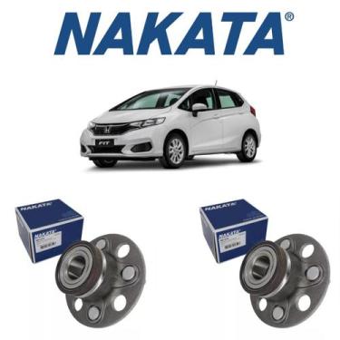 Imagem de 2 Cubo de Roda Orig Novo Traseiro Nakata Honda Fit 1.5 2017, TRASEIRO