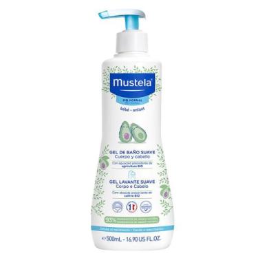 Imagem de Gel Lavante Suave Mustela Bebê Corpo e Cabelo 500ml