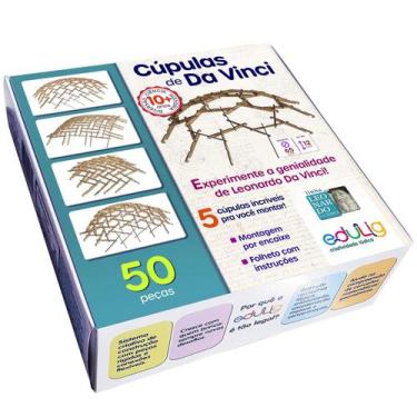 Imagem de Quebra-cabeça Geométrico Edulig Linha Da Vinci - Cúpulas auto sustetáv