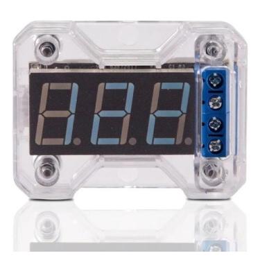 Imagem de Voltimetro Expert Som Carro Digital Vex1 Proteção Automático