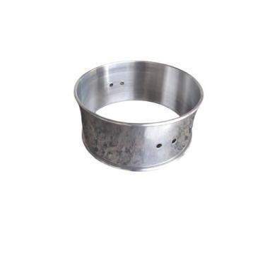 Imagem de Kit 6 Aro Forma De Queijo Pequena Alumínio 14 Cm 0,8 Lts - Shopmy