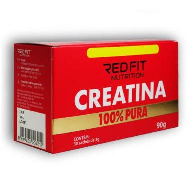 Imagem de Creatina Sachê 90g - 100% Pura Importada - Red Fit Nutrition