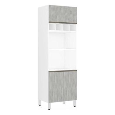 Imagem de Torre Perola 70 cm Duplo Nicho 3 Potas mais 2 Nichos Luciane - Luciane